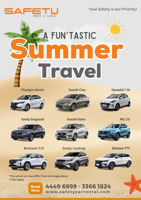 Rent a Car Now with our summer travel offer